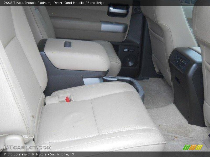 Desert Sand Metallic / Sand Beige 2008 Toyota Sequoia Platinum