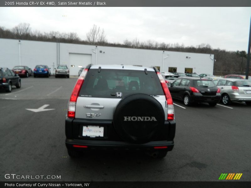 Satin Silver Metallic / Black 2005 Honda CR-V EX 4WD