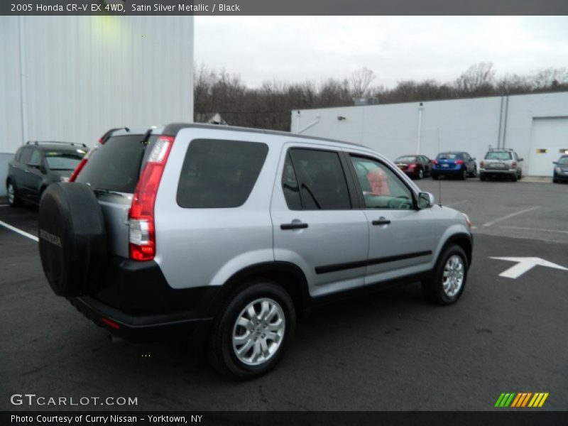 Satin Silver Metallic / Black 2005 Honda CR-V EX 4WD