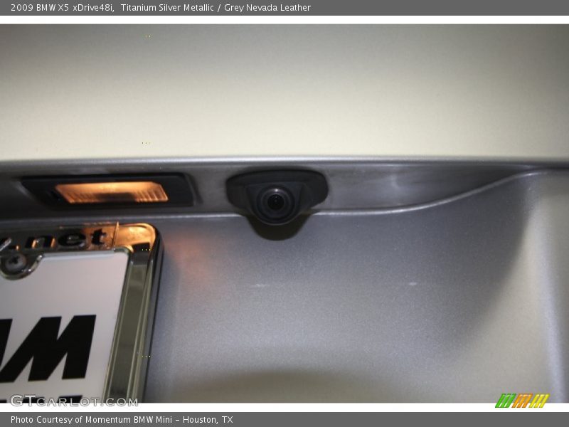 Titanium Silver Metallic / Grey Nevada Leather 2009 BMW X5 xDrive48i