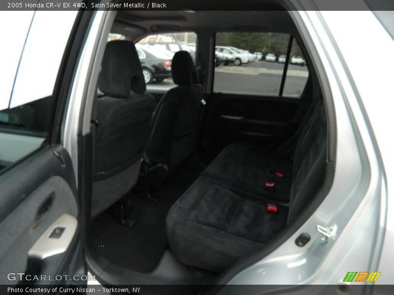 Satin Silver Metallic / Black 2005 Honda CR-V EX 4WD