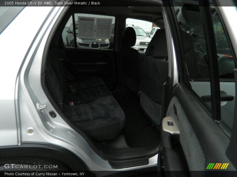 Satin Silver Metallic / Black 2005 Honda CR-V EX 4WD