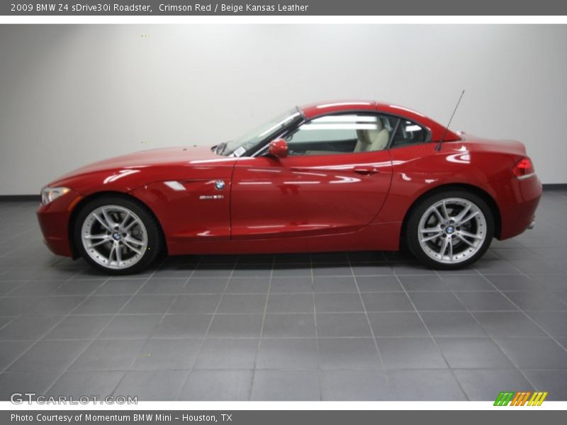  2009 Z4 sDrive30i Roadster Crimson Red