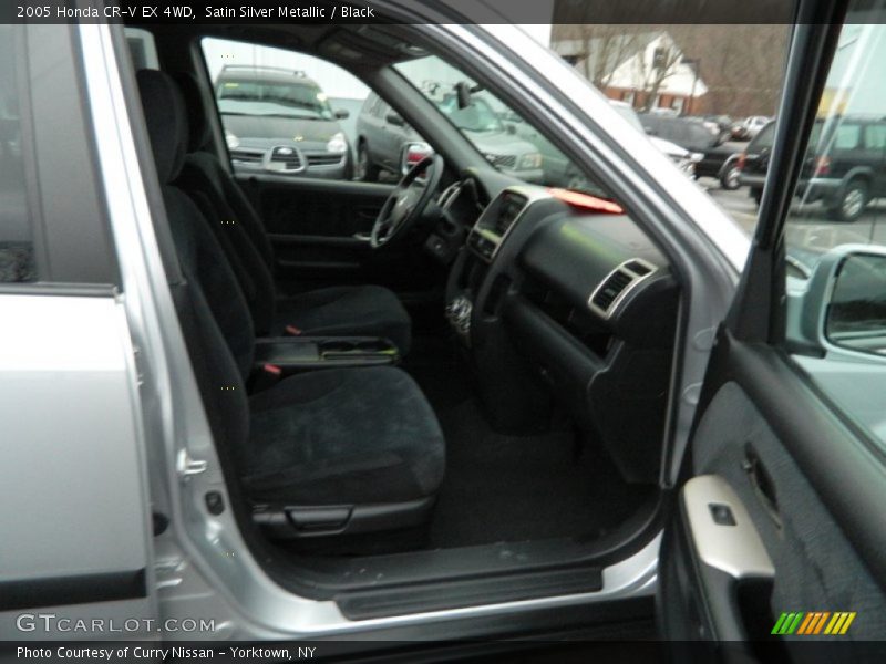 Satin Silver Metallic / Black 2005 Honda CR-V EX 4WD