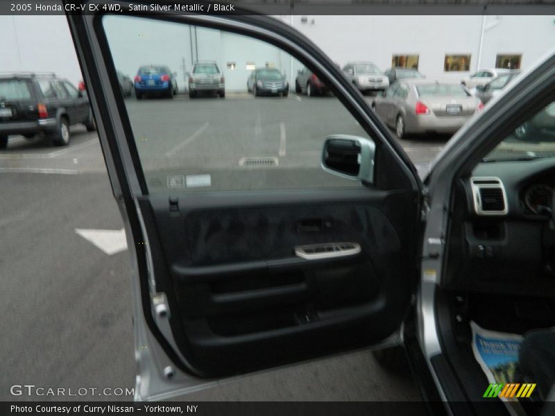 Satin Silver Metallic / Black 2005 Honda CR-V EX 4WD