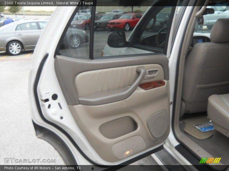 Natural White / Taupe 2006 Toyota Sequoia Limited