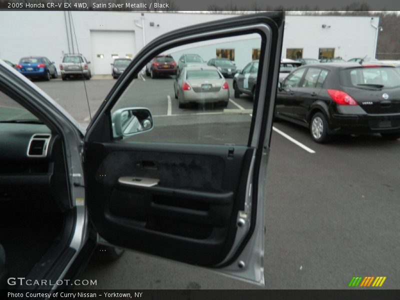 Satin Silver Metallic / Black 2005 Honda CR-V EX 4WD