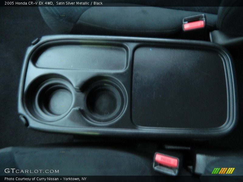 Satin Silver Metallic / Black 2005 Honda CR-V EX 4WD