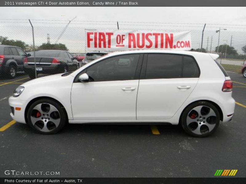 Candy White / Titan Black 2011 Volkswagen GTI 4 Door Autobahn Edition