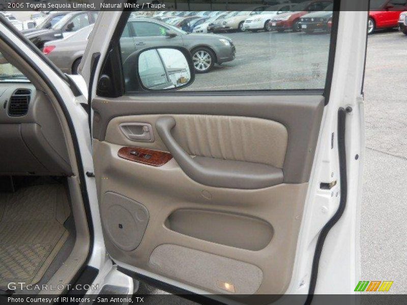 Natural White / Taupe 2006 Toyota Sequoia Limited