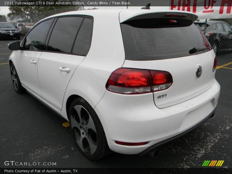 Candy White / Titan Black 2011 Volkswagen GTI 4 Door Autobahn Edition