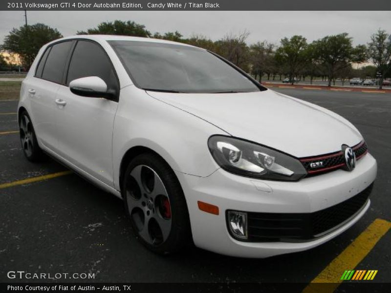 Candy White / Titan Black 2011 Volkswagen GTI 4 Door Autobahn Edition