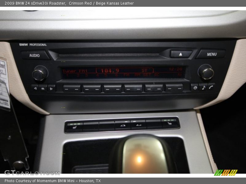 Crimson Red / Beige Kansas Leather 2009 BMW Z4 sDrive30i Roadster