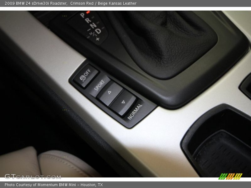 Crimson Red / Beige Kansas Leather 2009 BMW Z4 sDrive30i Roadster