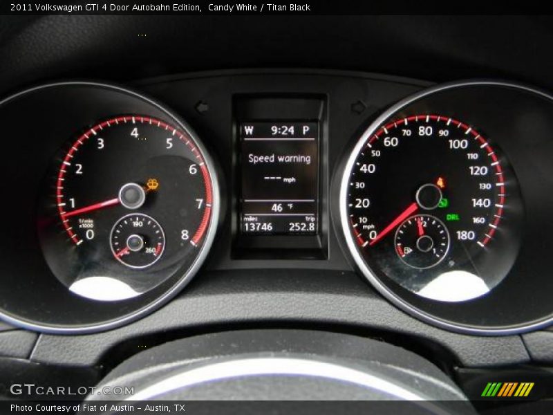 Candy White / Titan Black 2011 Volkswagen GTI 4 Door Autobahn Edition