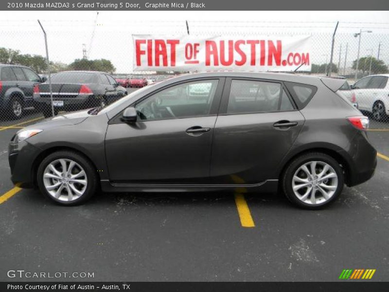 Graphite Mica / Black 2010 Mazda MAZDA3 s Grand Touring 5 Door