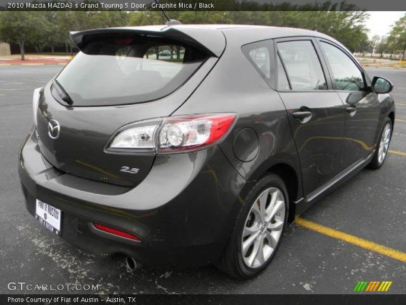 Graphite Mica / Black 2010 Mazda MAZDA3 s Grand Touring 5 Door