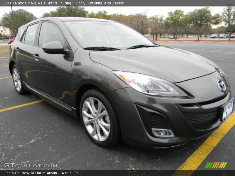 Graphite Mica / Black 2010 Mazda MAZDA3 s Grand Touring 5 Door