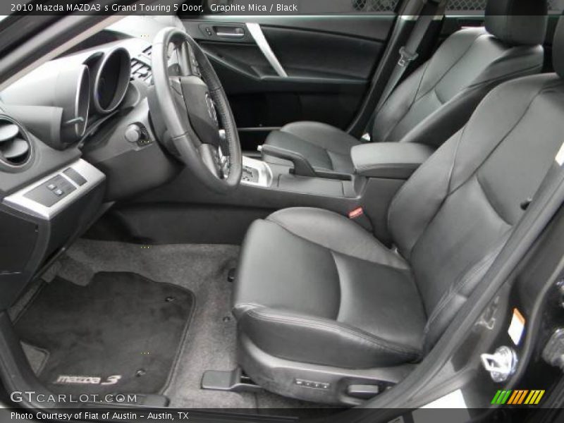  2010 MAZDA3 s Grand Touring 5 Door Black Interior
