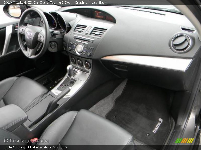 Graphite Mica / Black 2010 Mazda MAZDA3 s Grand Touring 5 Door