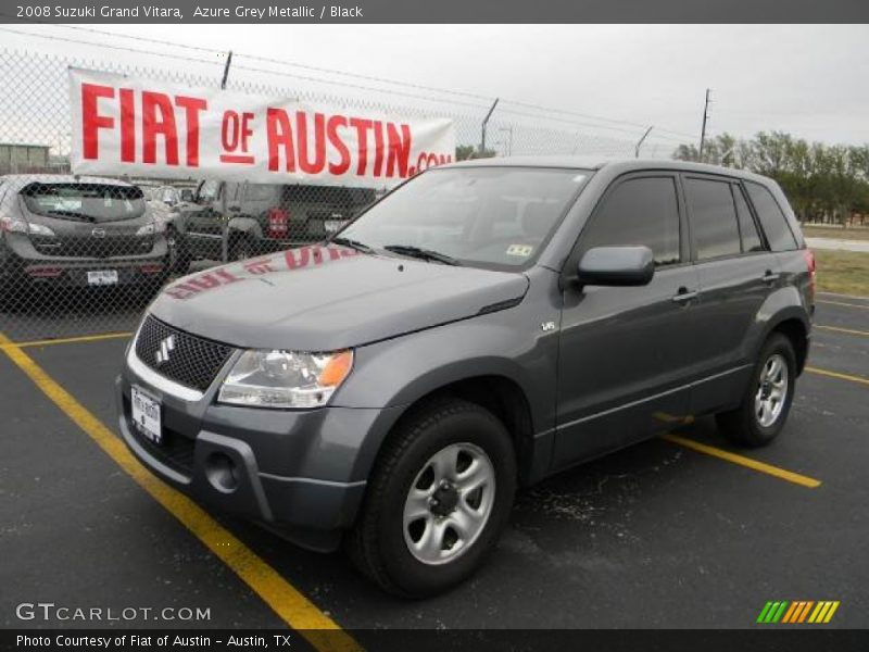 Azure Grey Metallic / Black 2008 Suzuki Grand Vitara