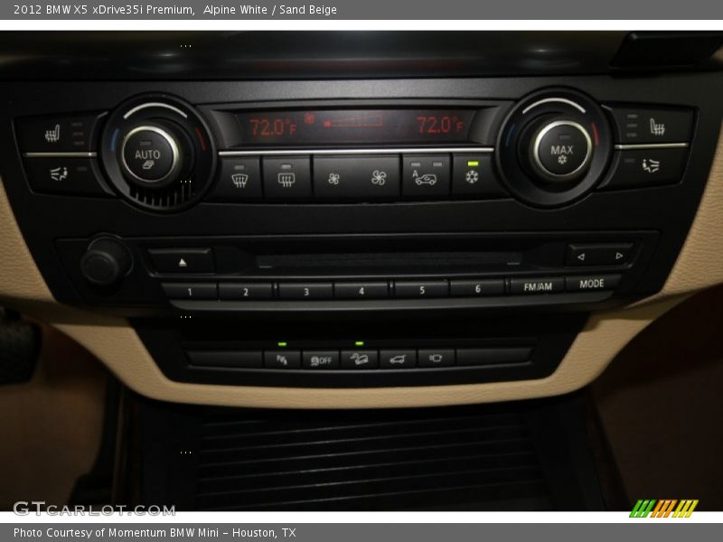 Alpine White / Sand Beige 2012 BMW X5 xDrive35i Premium
