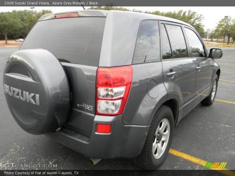 Azure Grey Metallic / Black 2008 Suzuki Grand Vitara