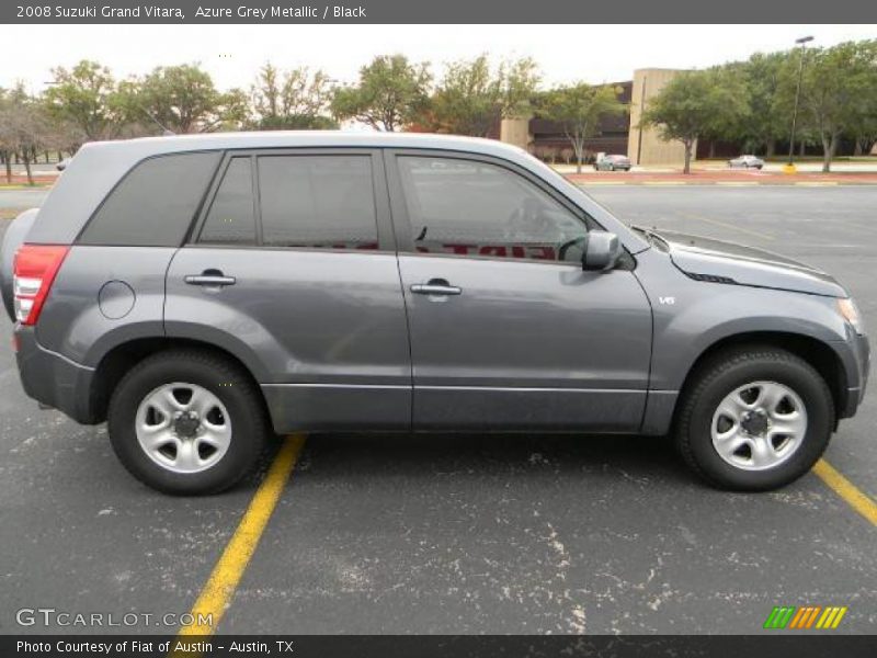 Azure Grey Metallic / Black 2008 Suzuki Grand Vitara
