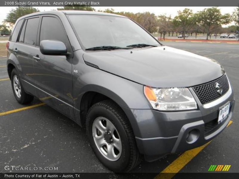 Azure Grey Metallic / Black 2008 Suzuki Grand Vitara
