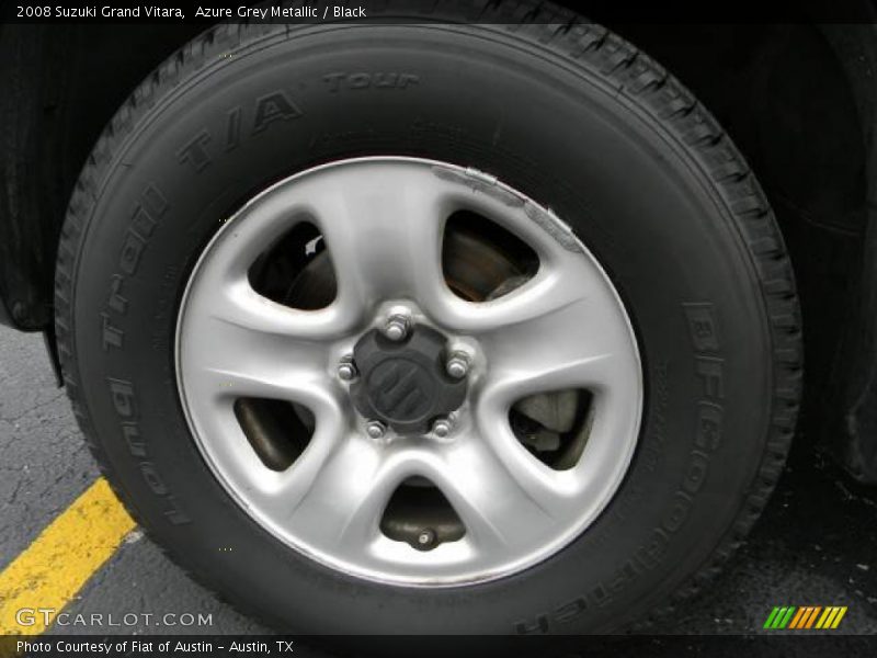 Azure Grey Metallic / Black 2008 Suzuki Grand Vitara