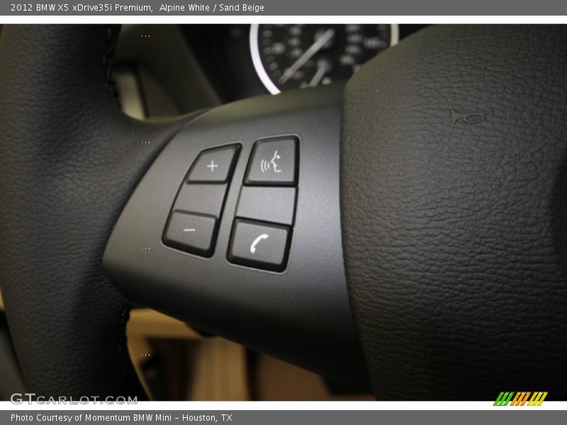 Alpine White / Sand Beige 2012 BMW X5 xDrive35i Premium