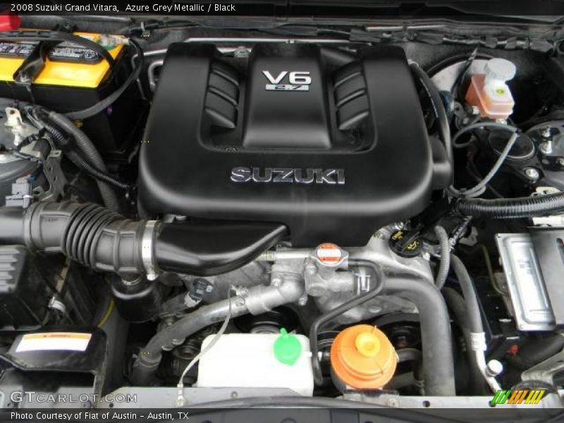 Azure Grey Metallic / Black 2008 Suzuki Grand Vitara