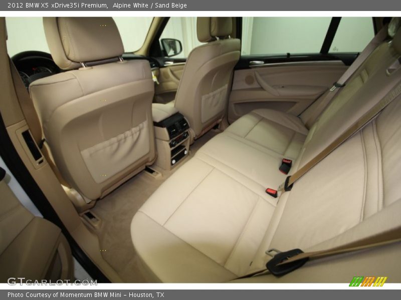 Alpine White / Sand Beige 2012 BMW X5 xDrive35i Premium
