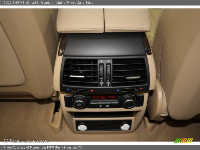 Alpine White / Sand Beige 2012 BMW X5 xDrive35i Premium