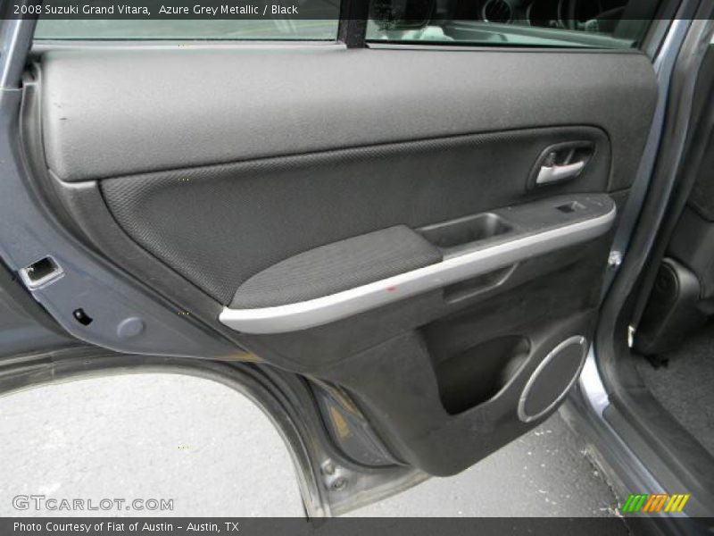 Azure Grey Metallic / Black 2008 Suzuki Grand Vitara