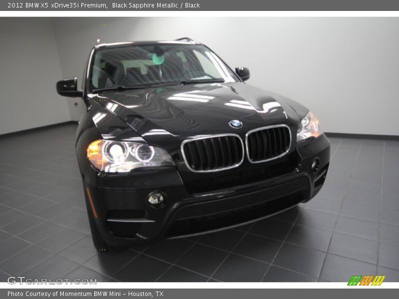 Black Sapphire Metallic / Black 2012 BMW X5 xDrive35i Premium