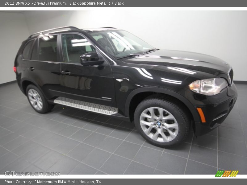 Black Sapphire Metallic / Black 2012 BMW X5 xDrive35i Premium