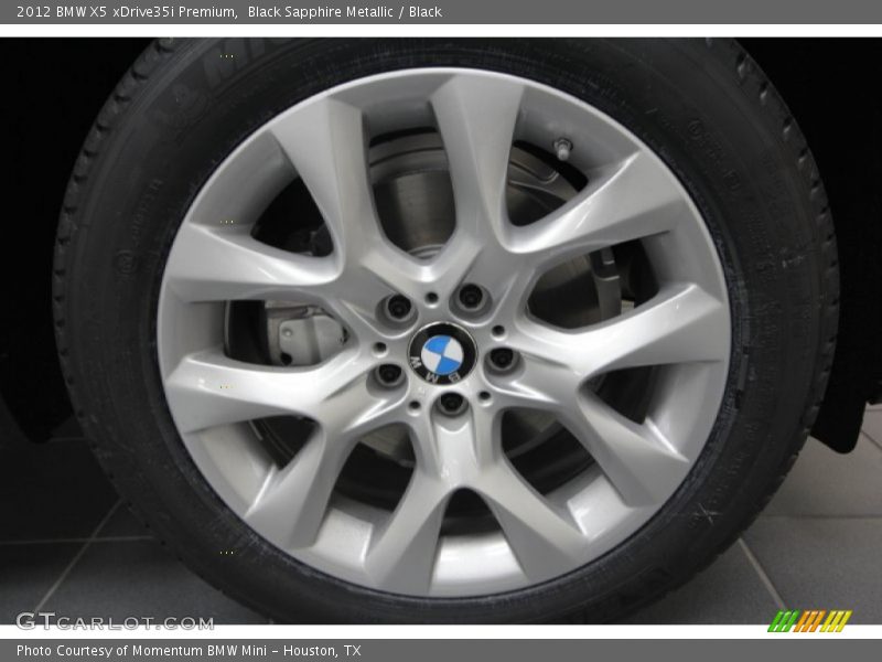 Black Sapphire Metallic / Black 2012 BMW X5 xDrive35i Premium
