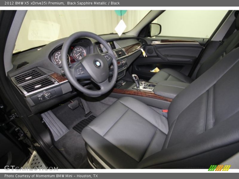 Black Sapphire Metallic / Black 2012 BMW X5 xDrive35i Premium