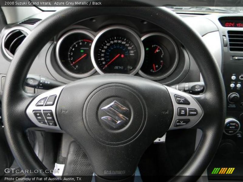 Azure Grey Metallic / Black 2008 Suzuki Grand Vitara