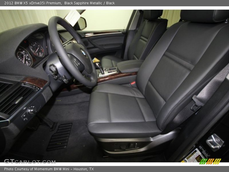 Black Sapphire Metallic / Black 2012 BMW X5 xDrive35i Premium