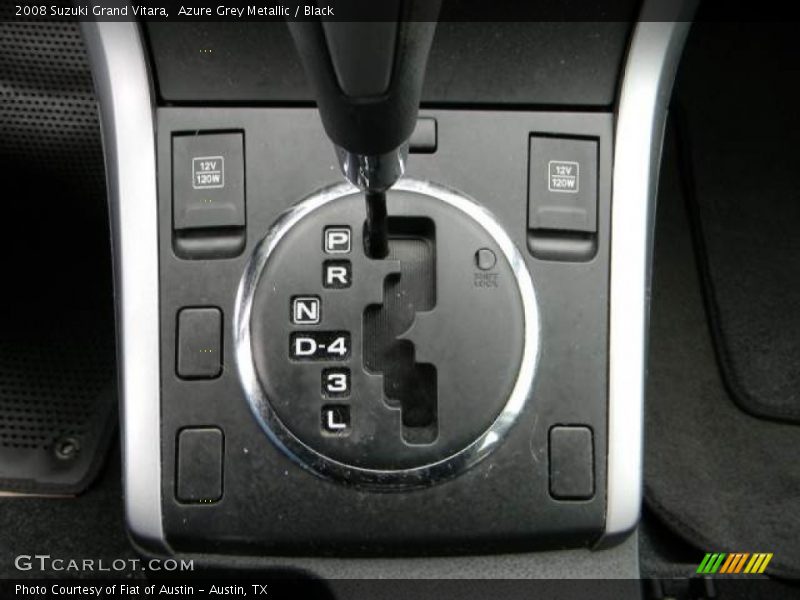 Azure Grey Metallic / Black 2008 Suzuki Grand Vitara