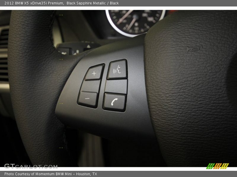 Black Sapphire Metallic / Black 2012 BMW X5 xDrive35i Premium