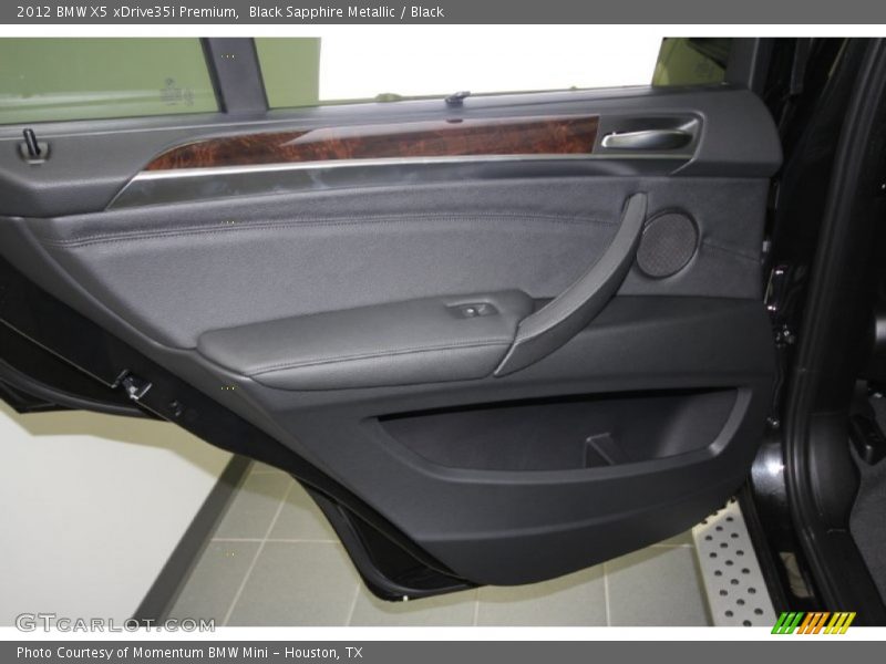 Black Sapphire Metallic / Black 2012 BMW X5 xDrive35i Premium