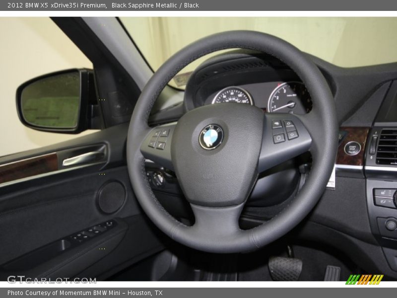 Black Sapphire Metallic / Black 2012 BMW X5 xDrive35i Premium