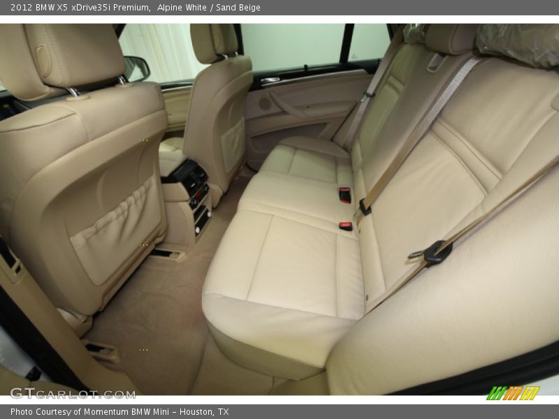 Alpine White / Sand Beige 2012 BMW X5 xDrive35i Premium