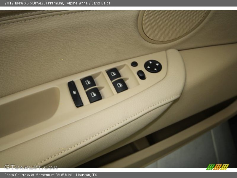 Alpine White / Sand Beige 2012 BMW X5 xDrive35i Premium