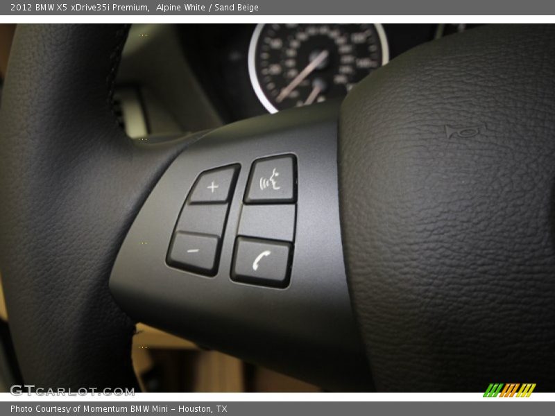 Alpine White / Sand Beige 2012 BMW X5 xDrive35i Premium