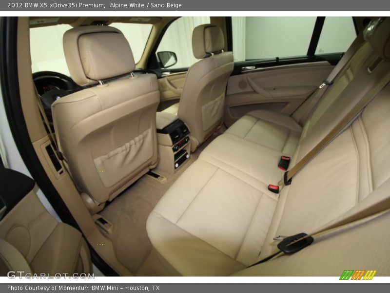 Alpine White / Sand Beige 2012 BMW X5 xDrive35i Premium