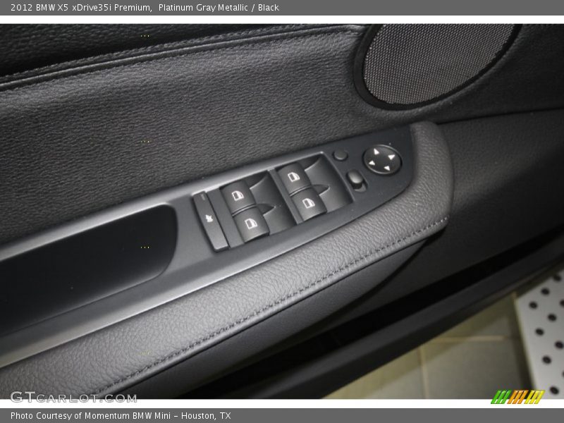 Platinum Gray Metallic / Black 2012 BMW X5 xDrive35i Premium